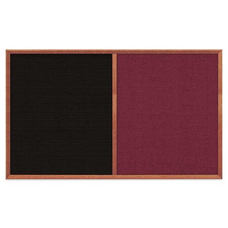 United Visual Products Slim Style Indoor Enclosed Corkboard, 18 UV501SCH-SATIN-KEYLIME
